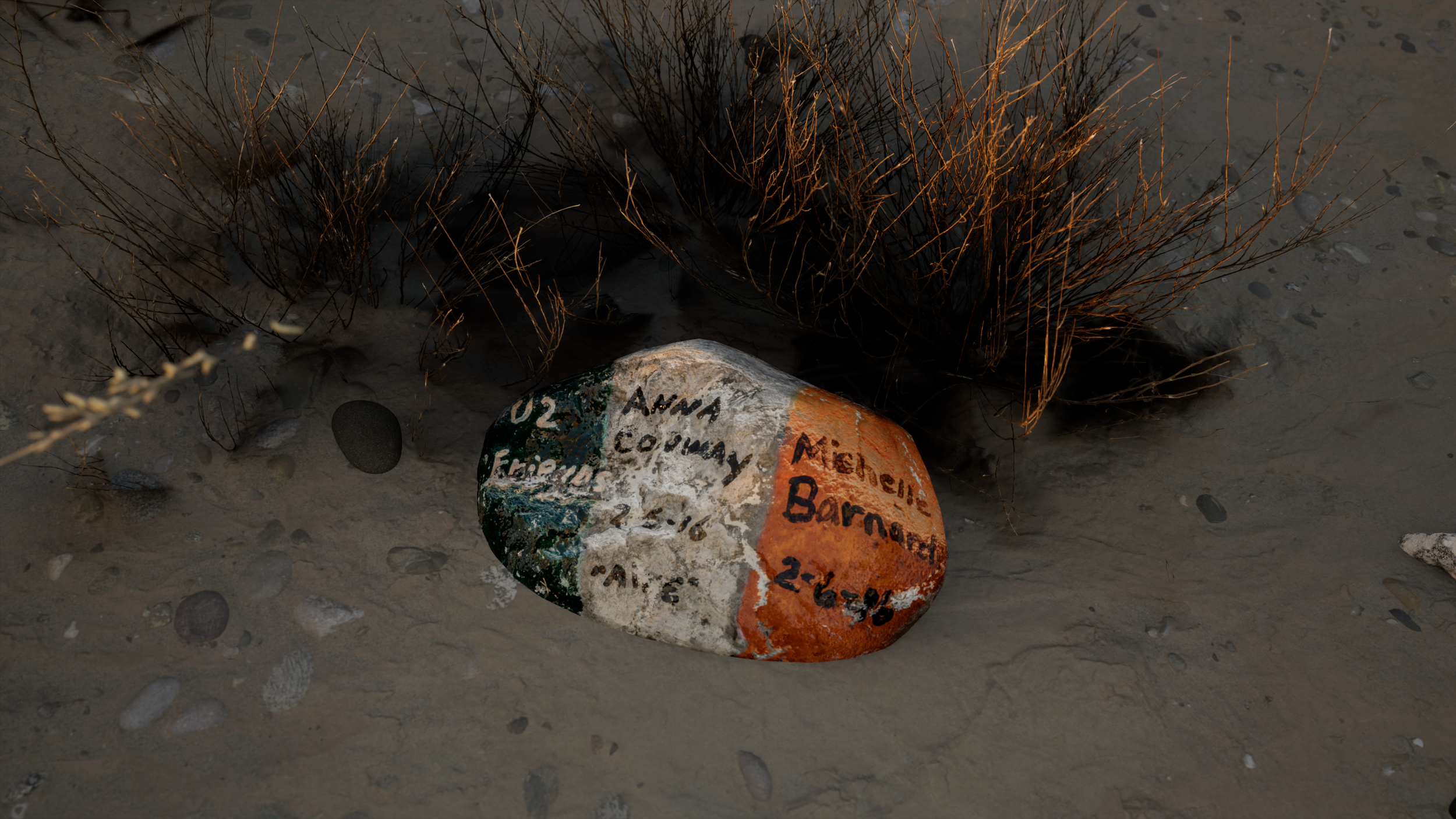 Irish Rock render