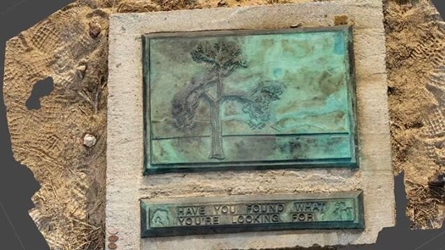 The Mojave Desert at sunset