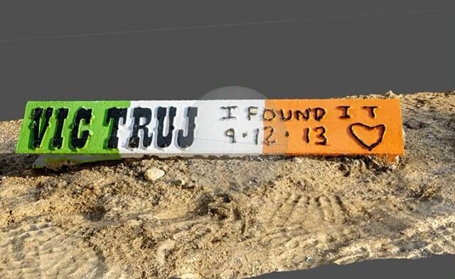 Weathered artifacts at the Joshua Tree