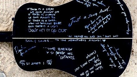 The Joshua Tree site from above